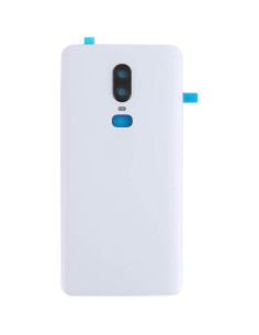 Carcasa Trasera HONGYAN para OnePlus 6 - Repuesto Blanco 2