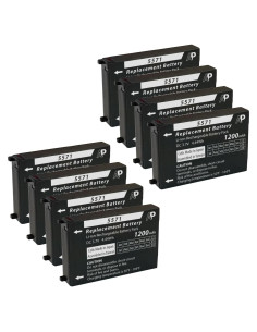 Batería Recargable Artisan Power para Motorola CLS1110/1410/1450 | 1200 mAh | Paquete de 8