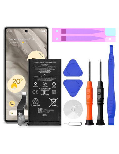 Kit de Reemplazo de Batería para Google Pixel 7 con Herramientas