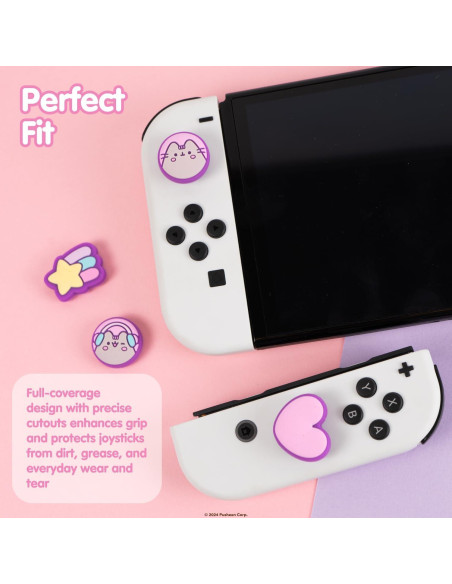 Agarres de Pulgar Hamee Pusheen para Nintendo Switch