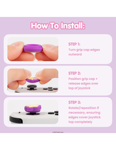 Agarres de Pulgar Hamee Pusheen para Nintendo Switch