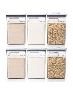 Set de Contenedores POP OXO Good Grips 12 Piezas 4.4 Qt