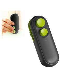 Mini Sello de Bolsas VLZLQ 2 en 1 Negro con Cortador e Imán