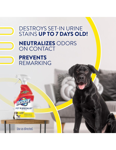 Spray Limpiador de Orina Resolve 650 ml - Mascotas