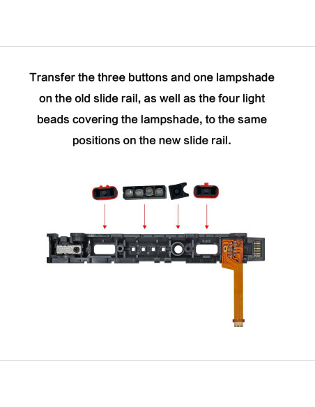 Riel Deslizante SmaFsan para Controlador Joy de Switch