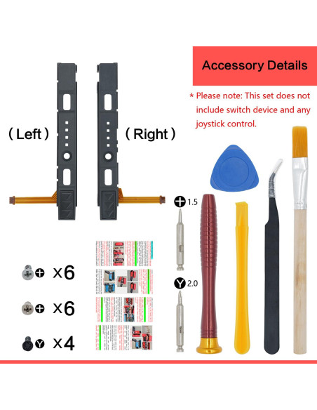 Riel Deslizante SmaFsan para Controlador Joy de Switch