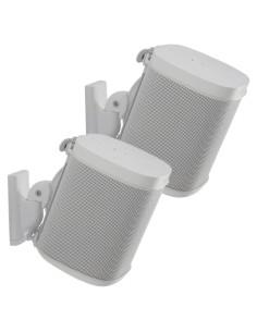 Soporte de pared ajustable Sanus para altavoces Sonos - Blanco