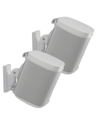 Soporte de pared ajustable Sanus para altavoces Sonos - Blanco