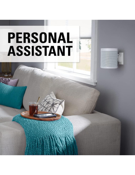 Soporte de pared ajustable Sanus para altavoces Sonos - Blanco