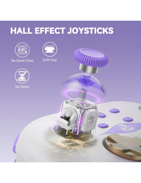 Controlador Inalámbrico Mytrix para Nintendo Switch - RGB