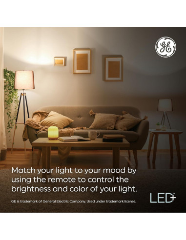 Bombillas LED+ PAR38 GE para exteriores, 15W, 3 unidades RGB