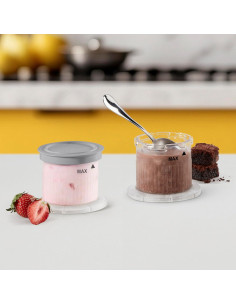 Tazas de Postre Cuisinart FastFreeze 0.5L Gris ICE-FD10EC2 2