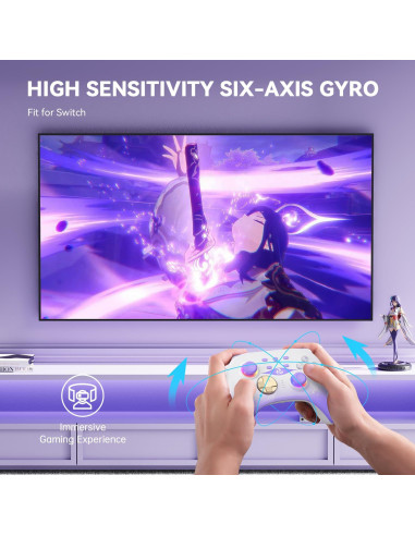 Controlador Inalámbrico Mytrix para Nintendo Switch - RGB