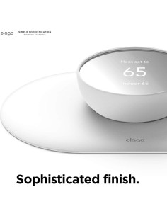 Cubierta de Placa de Pared elago para Google Nest 2020 - Blanco 2