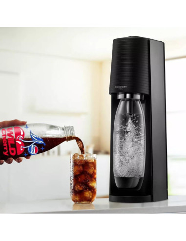 Kit de inicio SodaStream Terra con Cilindro CO2 y Sabor Wild Cherry