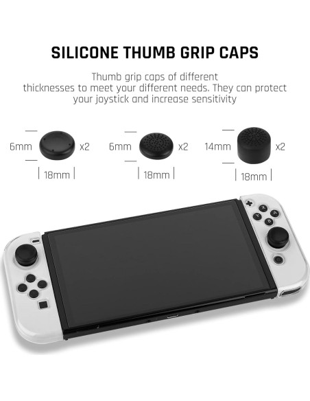 Funda Protectora FANPL para Joy-Con Nintendo Switch, TPU