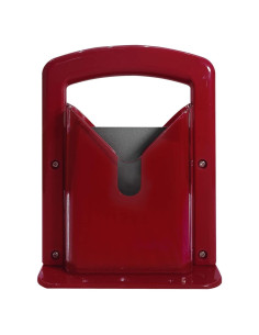 Cortador de Bagels Manual CANDAISY Acero Inoxidable Rojo