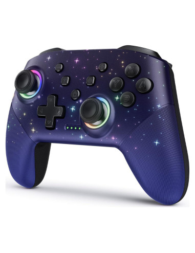 Controlador Inalámbrico VOYEE S08 para Switch y PC RGB