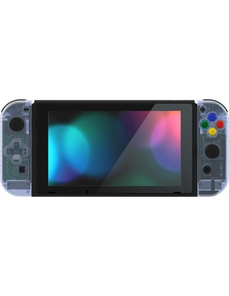Carcasa Joycon Extremerate Azul Glaciar D-Pad Colorido