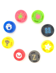 Tapas de Silicona para Joystick SZLG 8 Pcs Nintendo Switch
