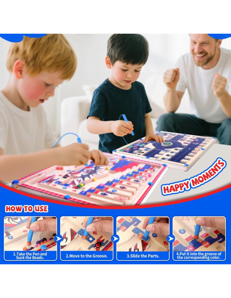 Rompecabezas Magnético 2 en 1 Shantou Rongyi - Juguete Educativo