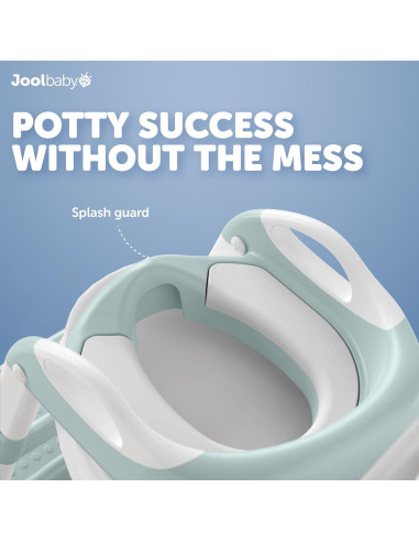 Asiento de Entrenamiento para Baño Jool Baby Aqua - Escalera 2 Pasos