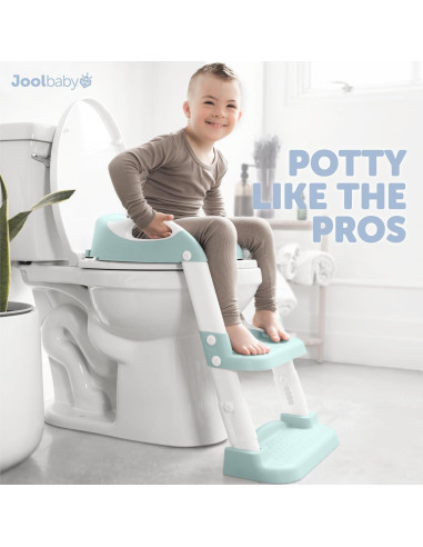 Asiento de Entrenamiento para Baño Jool Baby Aqua - Escalera 2 Pasos