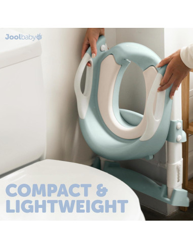 Asiento de Entrenamiento para Baño Jool Baby Aqua - Escalera 2 Pasos