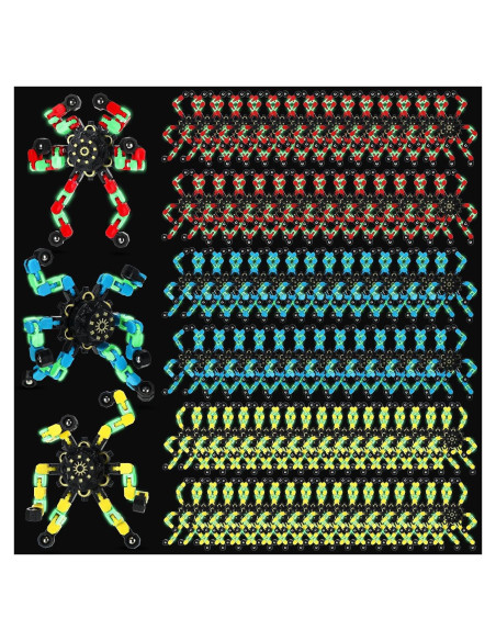 Juguetes Antiestrés Junkin 100 Pcs Spinners Brillantes