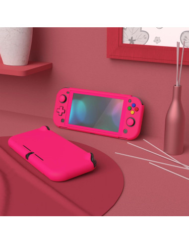 Funda Protectora Extremerate para Nintendo Switch Lite Rosa