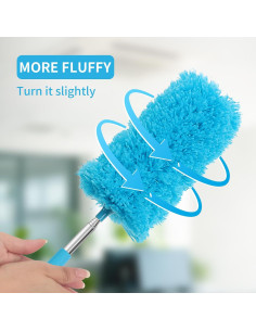 Mini Plumero Telescópico TIMIVO de Microfibra 2 Piezas 2