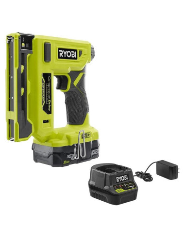 Grapadora de Corona Inalámbrica RYOBI 18V 3/8" con Batería