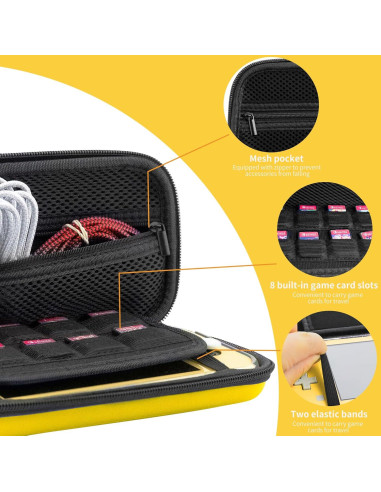 Paquete de Accesorios FANPL para Switch Lite - Funda y Protector