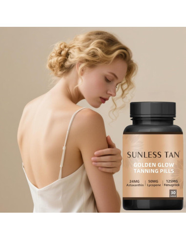 Suplemento bronceador Ardocme 1PCS - Brillo natural sin sol