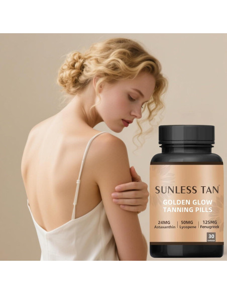 Suplemento bronceador Ardocme 1PCS - Brillo natural sin sol