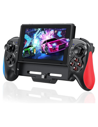 Controlador Switch SHENZHEN SAITAKE Rojo-Azul Ergonómico