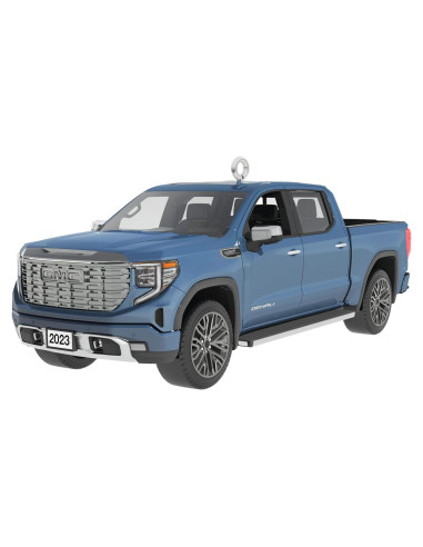 Adorno Navideño Hallmark 2024 GMC Sierra Denali Metal 11.4 cm