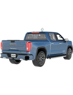 Adorno Navideño Hallmark 2024 GMC Sierra Denali Metal 11.4 cm 2