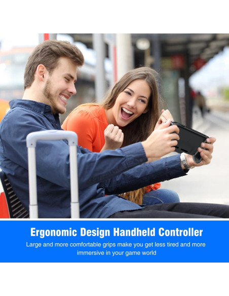 Controlador Switch SHENZHEN SAITAKE Rojo-Azul Ergonómico