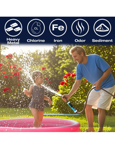 Filtro de Hierro H&G Lifestyles para Manguera de Jardín 19 mm