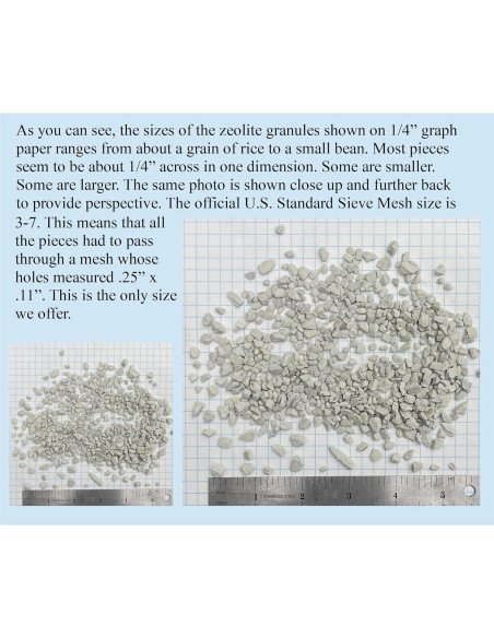 Zeolita a Granel Aire Purificado 2.27 kg Control Olores