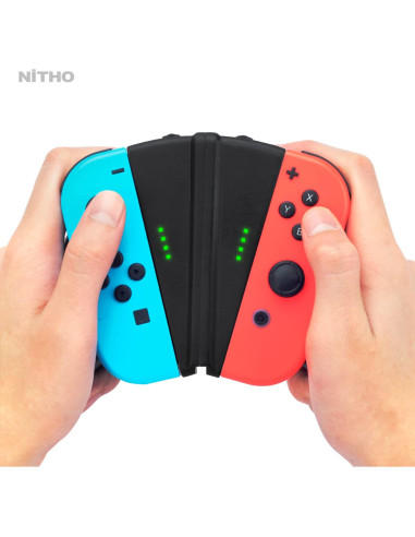 Mango Nitho V-Grip para Joy-Con de Switch, Diseño Ergonómico