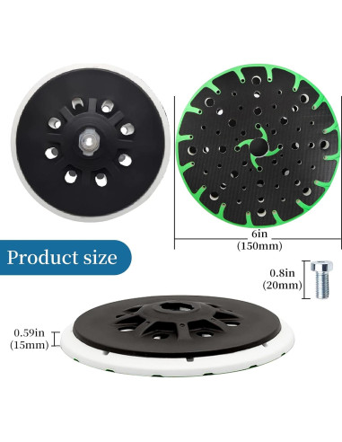 Almohadilla de Lijado Festool D150 15.24 cm Súper Suave