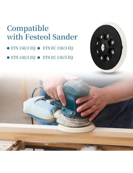 Almohadilla de Lijado Festool D150 15.24 cm Súper Suave