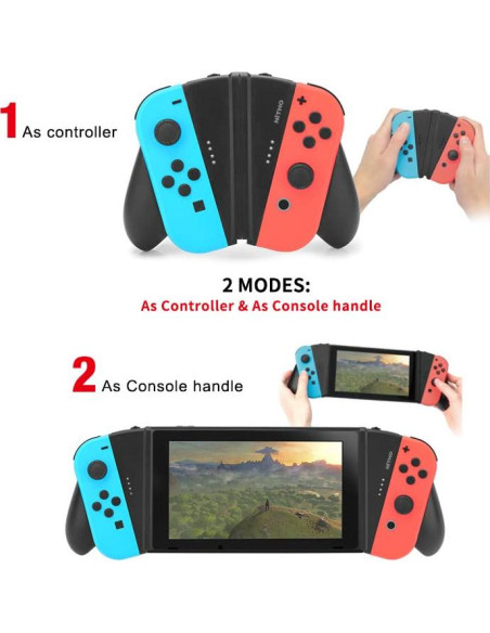 Mango Nitho V-Grip para Joy-Con de Switch, Diseño Ergonómico