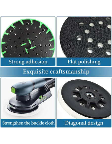 Almohadilla de Lijado Festool D150 15.24 cm Súper Suave