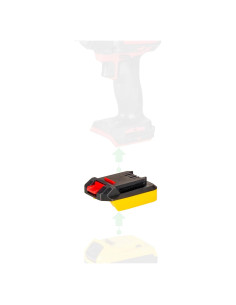 Adaptador Skil 20V a DeWalt 20V MAX - Sin carga, BMS