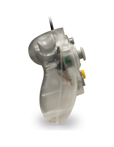 Controlador CirKa con cable para GameCube y Wii Transparente