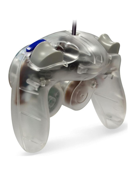 Controlador CirKa con cable para GameCube y Wii Transparente