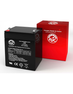 Batería AJC 12V 5Ah Compatible Craftsman 41B822 para Garaje 2